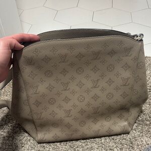 Louis Vuitton Taupe Monogram Shoulder Bag